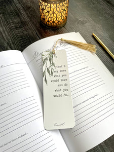 That I May Love Catholic Bookmark