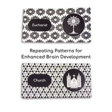 Load image into Gallery viewer, Baby&#39;s 1st Catholic Book: A High Contrast Board Book
