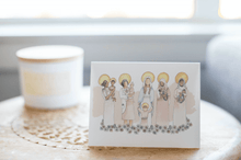 Load image into Gallery viewer, Catholic Mom Saints Greeting Card
