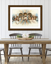 Load image into Gallery viewer, The Last Supper - Sacred Art Print in Watercolors
