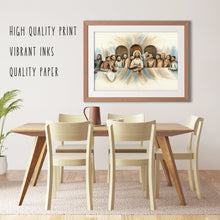 Load image into Gallery viewer, The Last Supper - Sacred Art Print in Watercolors
