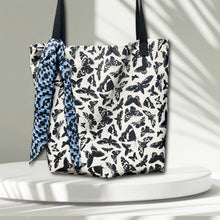 Load image into Gallery viewer, Blue Morpho Butterfly Scarf | Microscopic Wings
