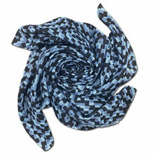 Load image into Gallery viewer, Blue Morpho Butterfly Scarf | Microscopic Wings
