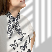 Load image into Gallery viewer, Butterfly + Moth Specimen Scarf
