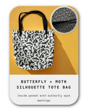 Load image into Gallery viewer, Wonder of Creation: Butterfly + Moth Tote Bag
