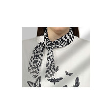 Load image into Gallery viewer, Marbled White Butterfly Scarf | Microscopic Wings
