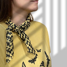 Load image into Gallery viewer, Tiger Swallowtail Butterfly Scarf | Microscopic Wings
