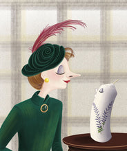 Load image into Gallery viewer, The candle in the deepest, darkest corner of the candle shop longs for more than matching tablecloths. He wants to light a feast, the greatest feast. His dream comes true at his first Catholic Mass. 
