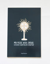 Load image into Gallery viewer, This Adoration prayer journal is written to help children encounter the Lord while praying in Adoration.

