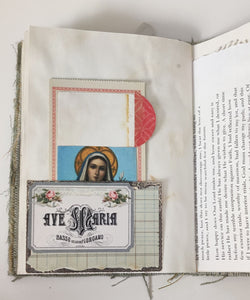 Immaculate Heart of Mary Handmade Prayer Journal