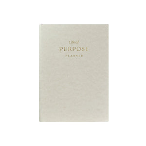 90-day Life of Purpose Planner + One Brown, Handmade Italian Leather Sleeve  Want to harmonize your priorities and elevate your prospects? Here is the secret to getting more DONE in your LIFE.