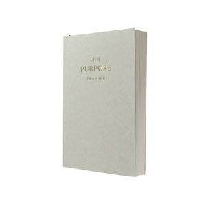 90-day Life of Purpose Planner + One Brown, Handmade Italian Leather Sleeve  Want to harmonize your priorities and elevate your prospects? Here is the secret to getting more DONE in your LIFE.