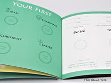 Load image into Gallery viewer, [Standard Paperback] &quot;My Catholic Keepsake&quot; Baby / Child&#39;s Memory Book - Rosary Cover - Thy Olive Tree - Baby Memory Book -  Catholic Gifts
